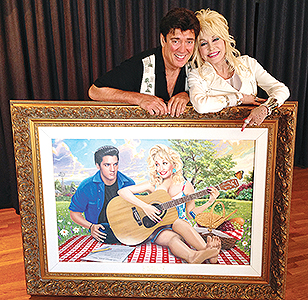 Ronnie McDowell and Dolly Parton